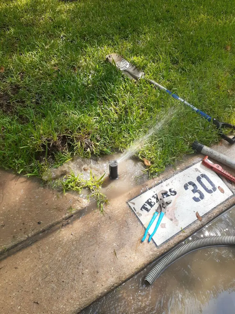 Rosenberg TX sprinkler repair