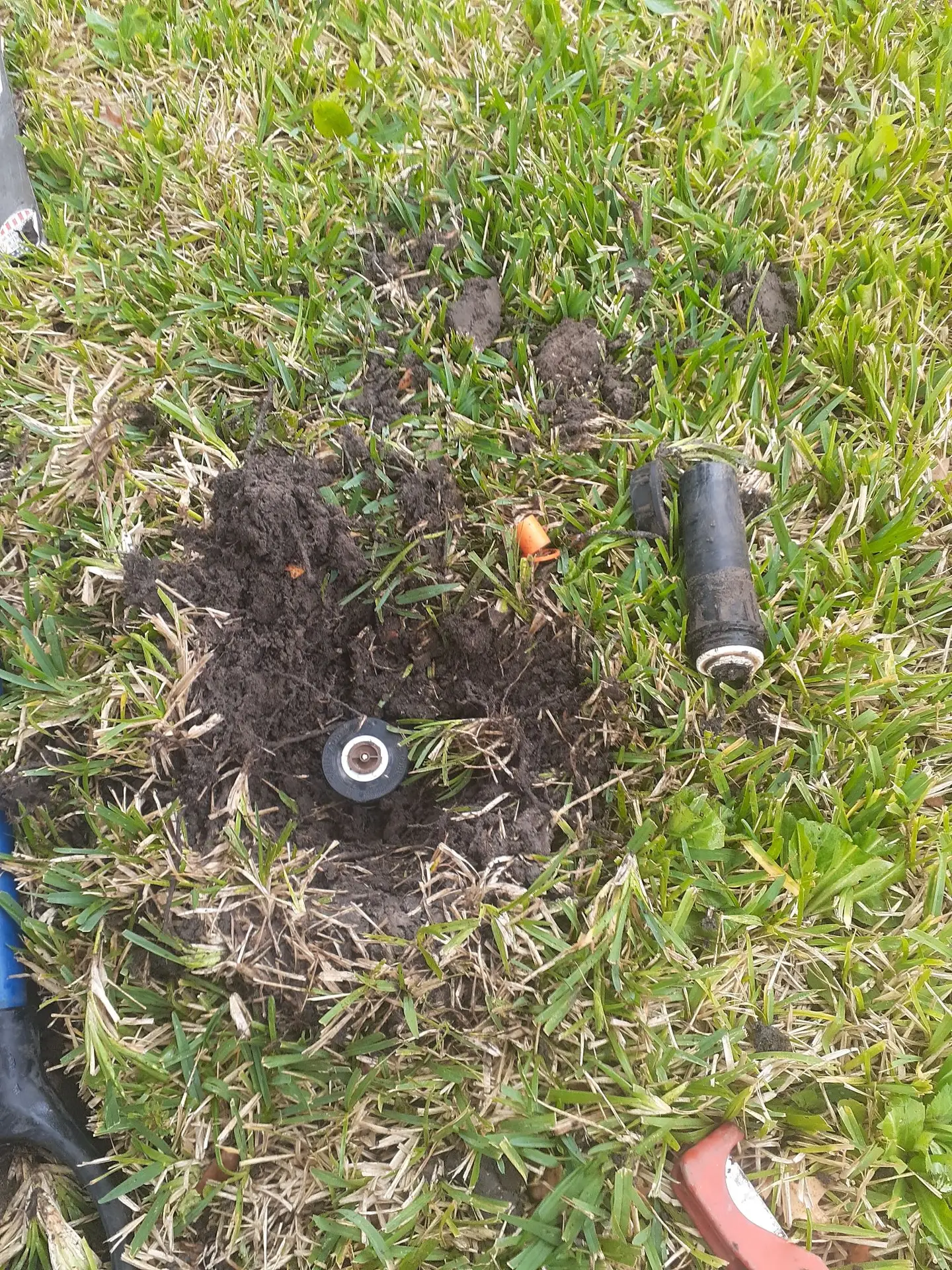 Barton Creek sprinkler head replacement
