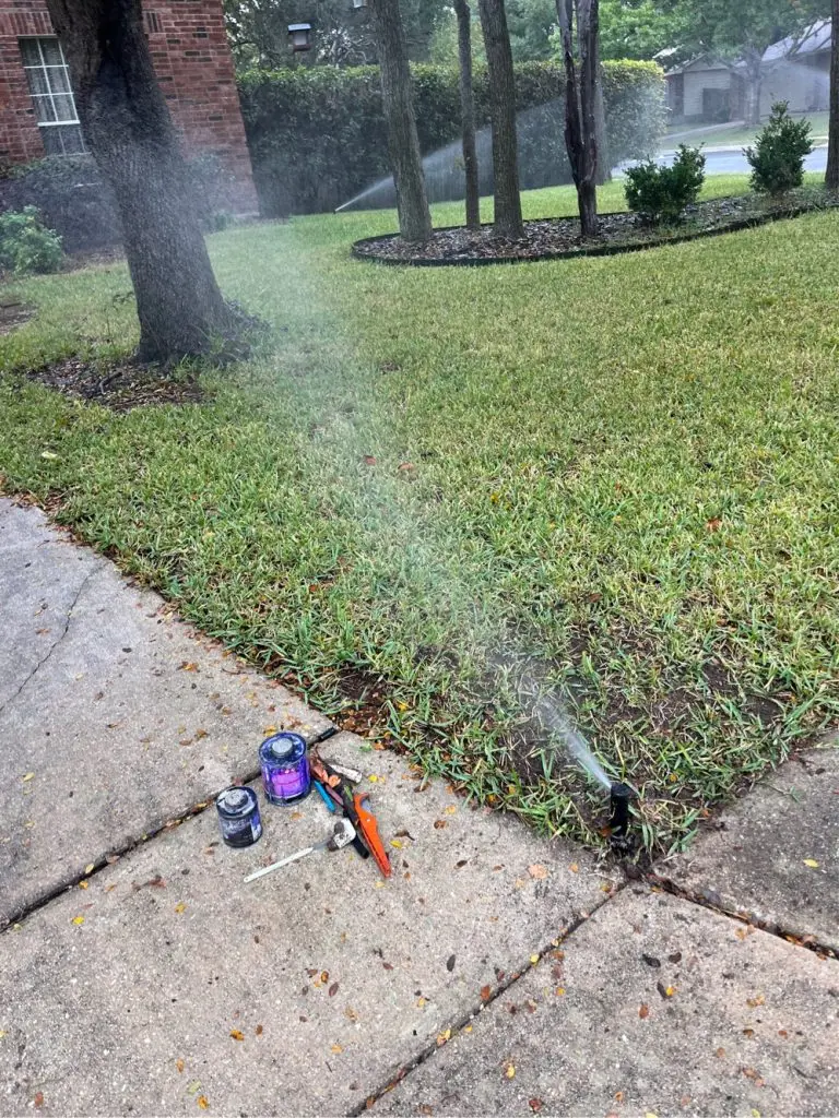 sprinkler diagnostic in Bastrop TX