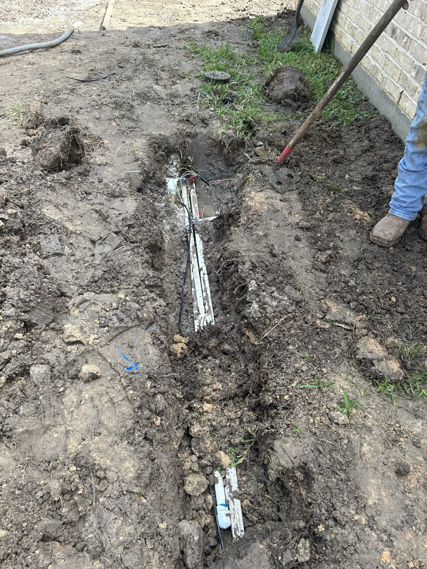 leak in sprinkler system